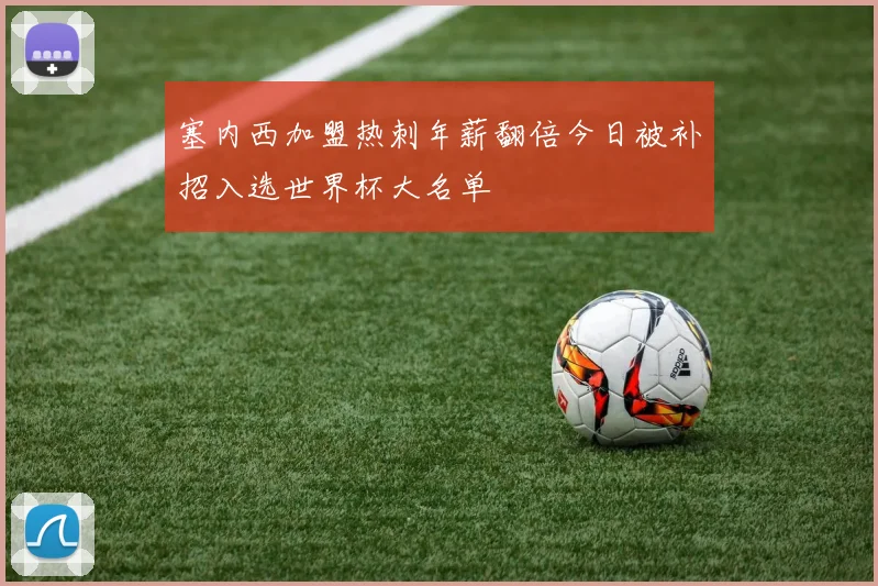 塞内西加盟热刺年薪翻倍今日被补招入选世界杯大名单